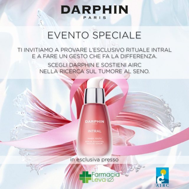 Evento Darphin in collaborazione con AIRC